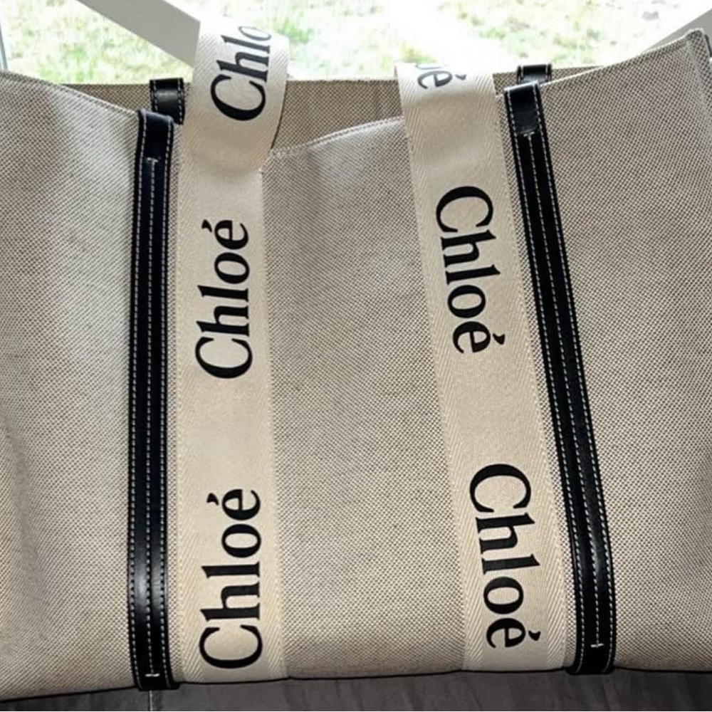 Authentic Chloe super large tote bag
